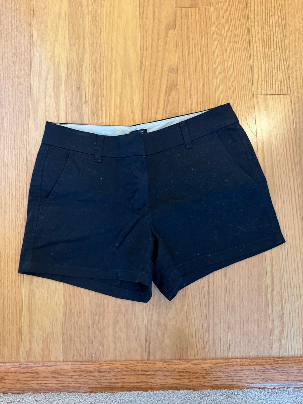 J. Crew Black Women's Tailored Chino Shorts